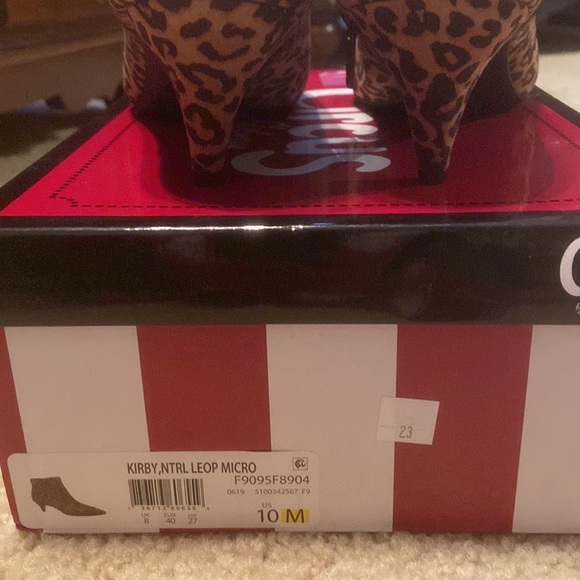 Leopard, Print Booties - Picture 4 of 4